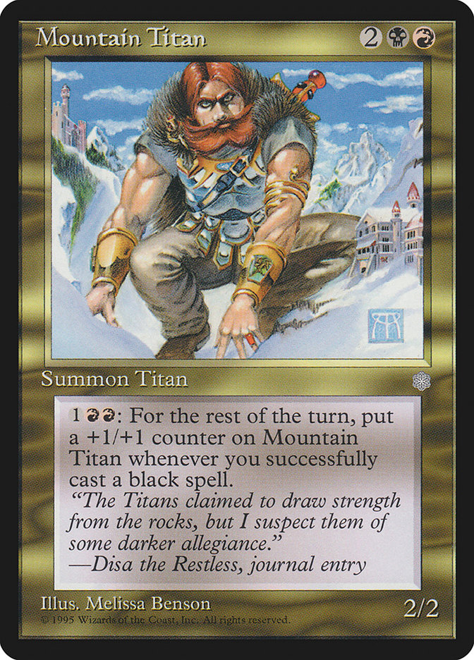 Mountain Titan [Ice Age] MTG Single Magic: The Gathering    | Red Claw Gaming