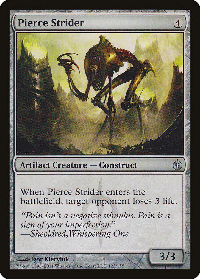 Pierce Strider [Mirrodin Besieged] MTG Single Magic: The Gathering    | Red Claw Gaming