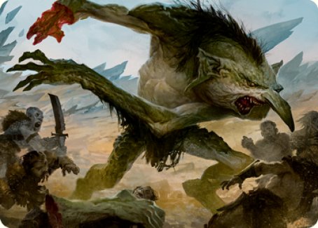Troll Art Card [Dungeons & Dragons: Adventures in the Forgotten Realms Art Series] MTG Single Magic: The Gathering    | Red Claw Gaming