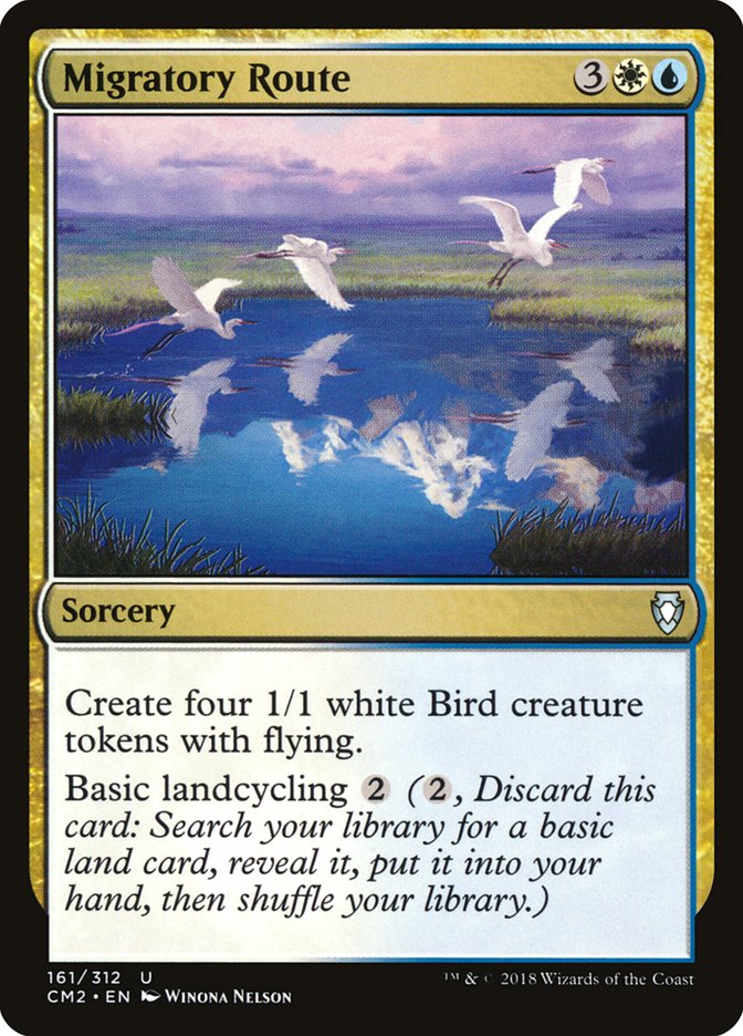 Migratory Route [Commander Anthology Volume II] MTG Single Magic: The Gathering    | Red Claw Gaming
