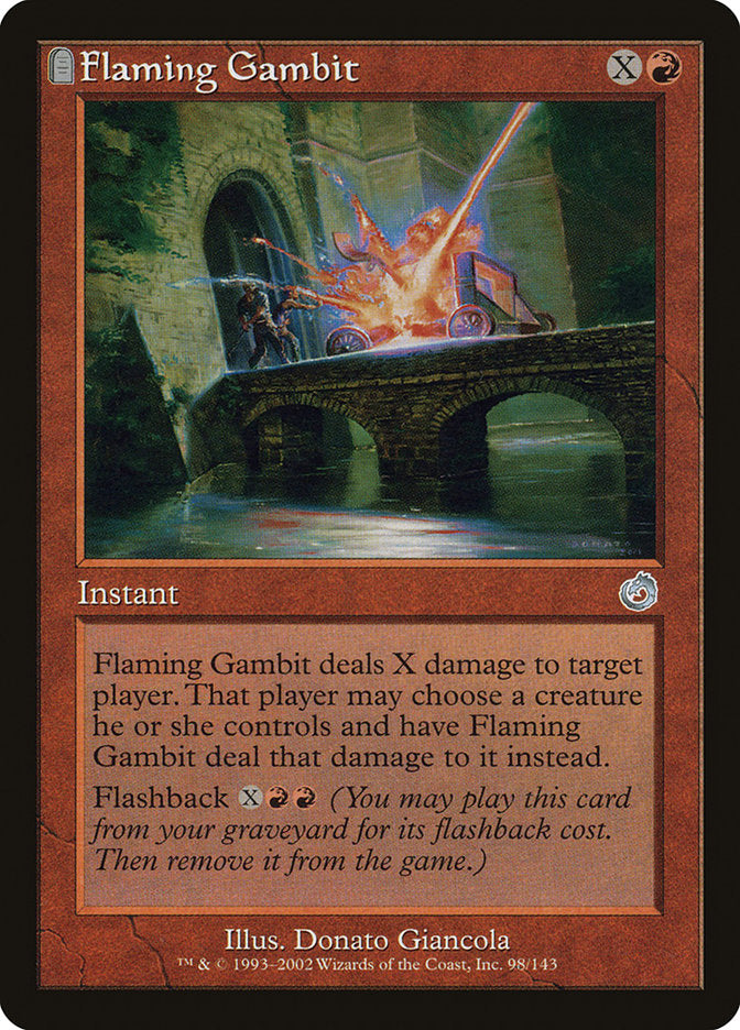 Flaming Gambit [Torment] MTG Single Magic: The Gathering    | Red Claw Gaming