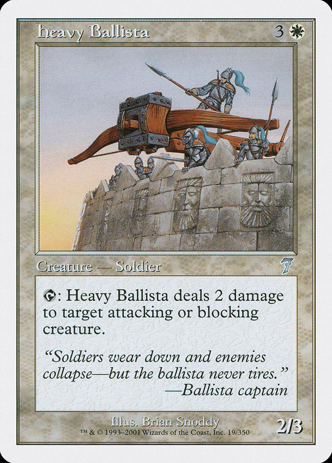 Heavy Ballista [Seventh Edition] MTG Single Magic: The Gathering    | Red Claw Gaming