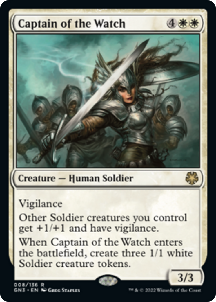 Captain of the Watch [Game Night: Free-for-All] MTG Single Magic: The Gathering    | Red Claw Gaming
