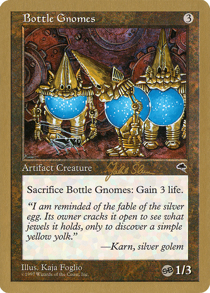 Bottle Gnomes (Jakub Slemr) (SB) [World Championship Decks 1999] MTG Single Magic: The Gathering    | Red Claw Gaming
