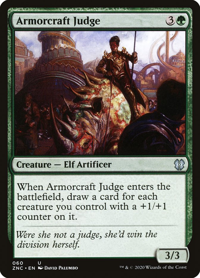 Armorcraft Judge [Zendikar Rising Commander] MTG Single Magic: The Gathering    | Red Claw Gaming