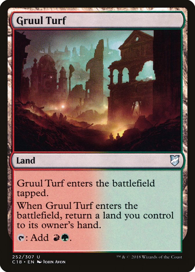 Gruul Turf [Commander 2018] MTG Single Magic: The Gathering    | Red Claw Gaming