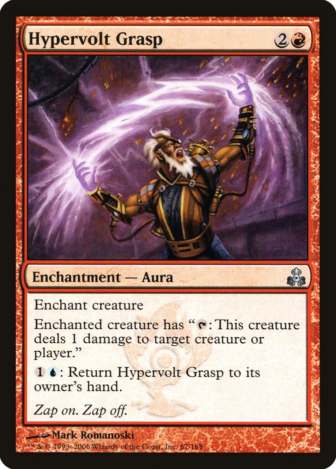 Hypervolt Grasp [Guildpact] MTG Single Magic: The Gathering    | Red Claw Gaming