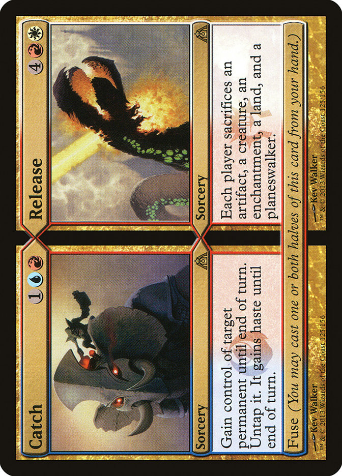 Catch // Release [Dragon's Maze] MTG Single Magic: The Gathering    | Red Claw Gaming