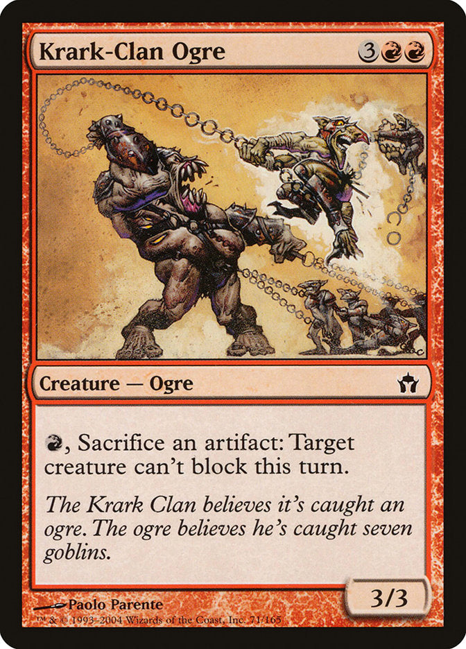 Krark-Clan Ogre [Fifth Dawn] MTG Single Magic: The Gathering    | Red Claw Gaming