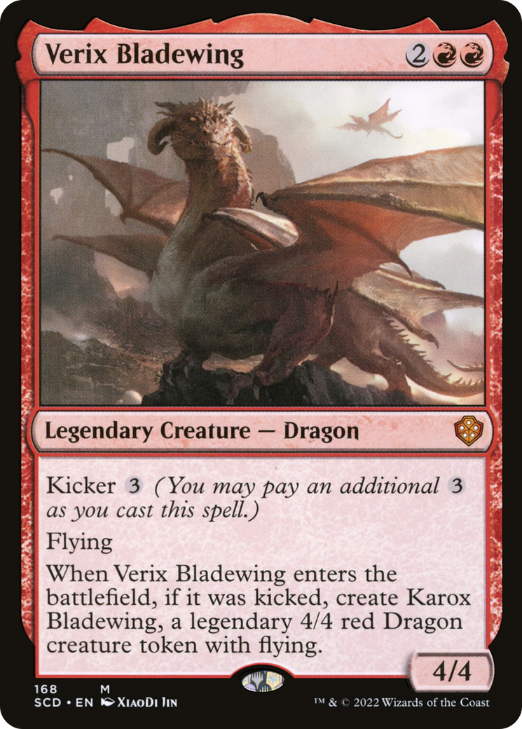 Verix Bladewing [Starter Commander Decks] MTG Single Magic: The Gathering    | Red Claw Gaming