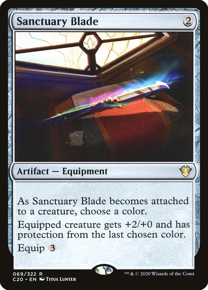 Sanctuary Blade [Commander 2020] MTG Single Magic: The Gathering    | Red Claw Gaming