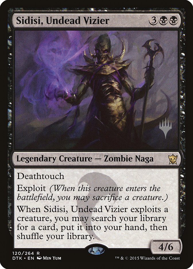 Sidisi, Undead Vizier (Promo Pack) [Dragons of Tarkir Promos] MTG Single Magic: The Gathering    | Red Claw Gaming