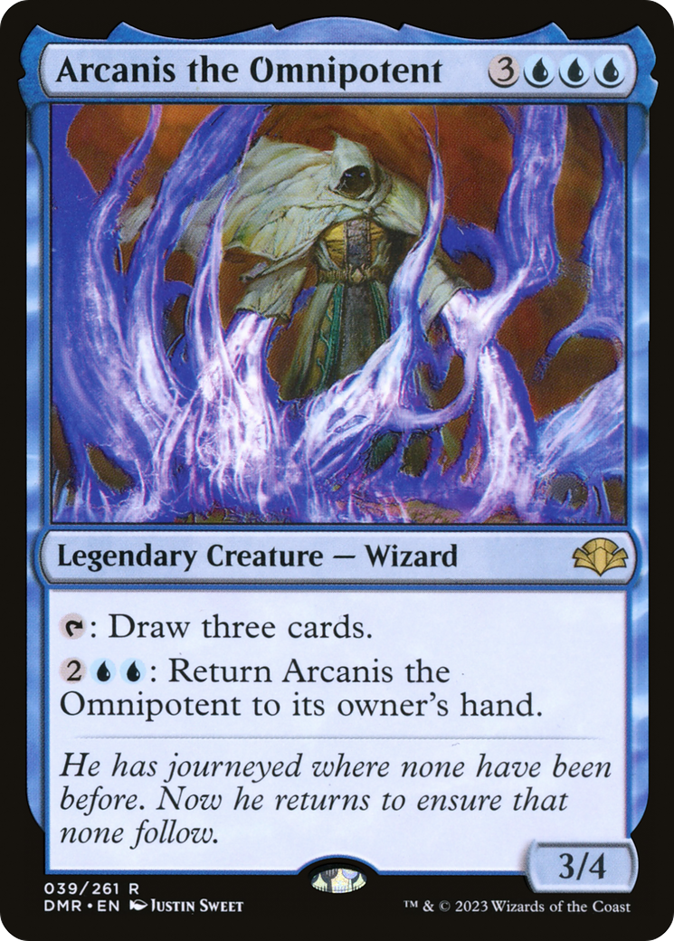 Arcanis the Omnipotent [Dominaria Remastered] MTG Single Magic: The Gathering    | Red Claw Gaming