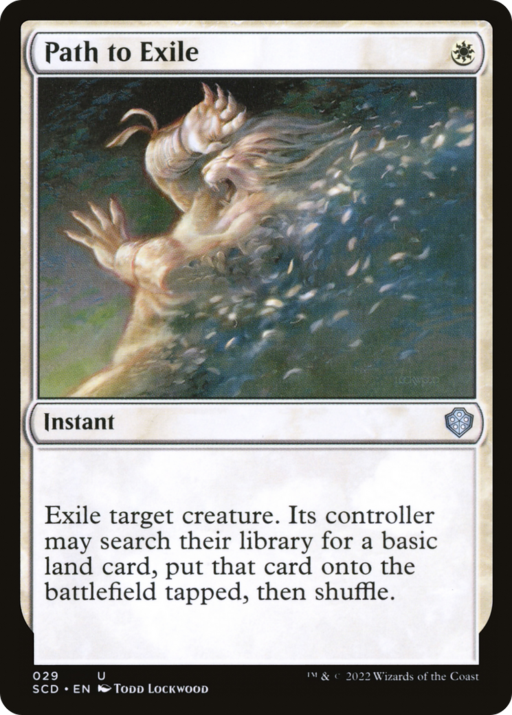 Path to Exile [Starter Commander Decks] MTG Single Magic: The Gathering    | Red Claw Gaming