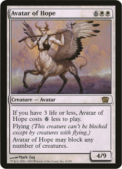 Avatar of Hope (Oversized) [Eighth Edition Box Topper] MTG Single Magic: The Gathering    | Red Claw Gaming