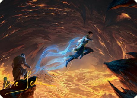 Fly Art Card (Gold-Stamped Signature) [Dungeons & Dragons: Adventures in the Forgotten Realms Art Series] MTG Single Magic: The Gathering    | Red Claw Gaming