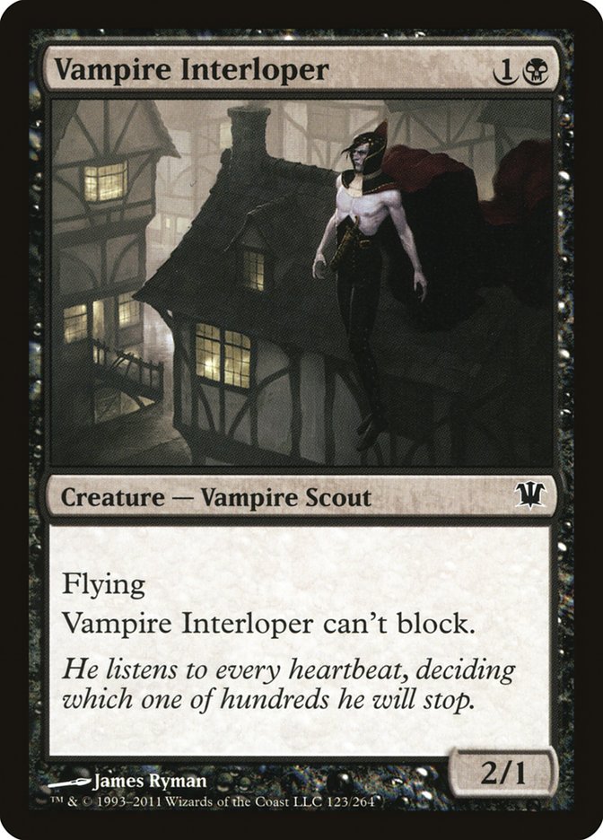 Vampire Interloper [Innistrad] MTG Single Magic: The Gathering    | Red Claw Gaming