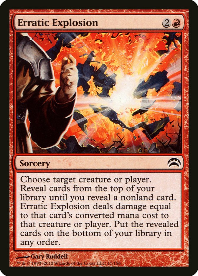 Erratic Explosion [Planechase 2012] MTG Single Magic: The Gathering    | Red Claw Gaming