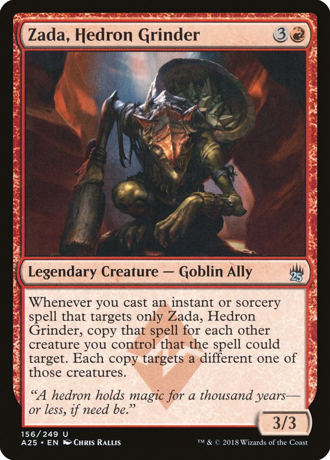 Zada, Hedron Grinder [Masters 25] MTG Single Magic: The Gathering    | Red Claw Gaming