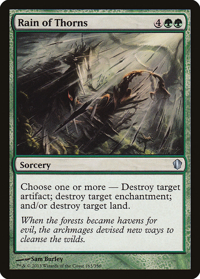 Rain of Thorns [Commander 2013] MTG Single Magic: The Gathering    | Red Claw Gaming