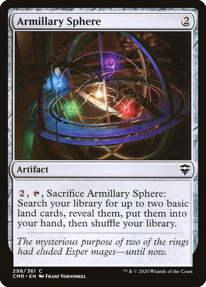 Armillary Sphere [Commander Legends] MTG Single Magic: The Gathering    | Red Claw Gaming