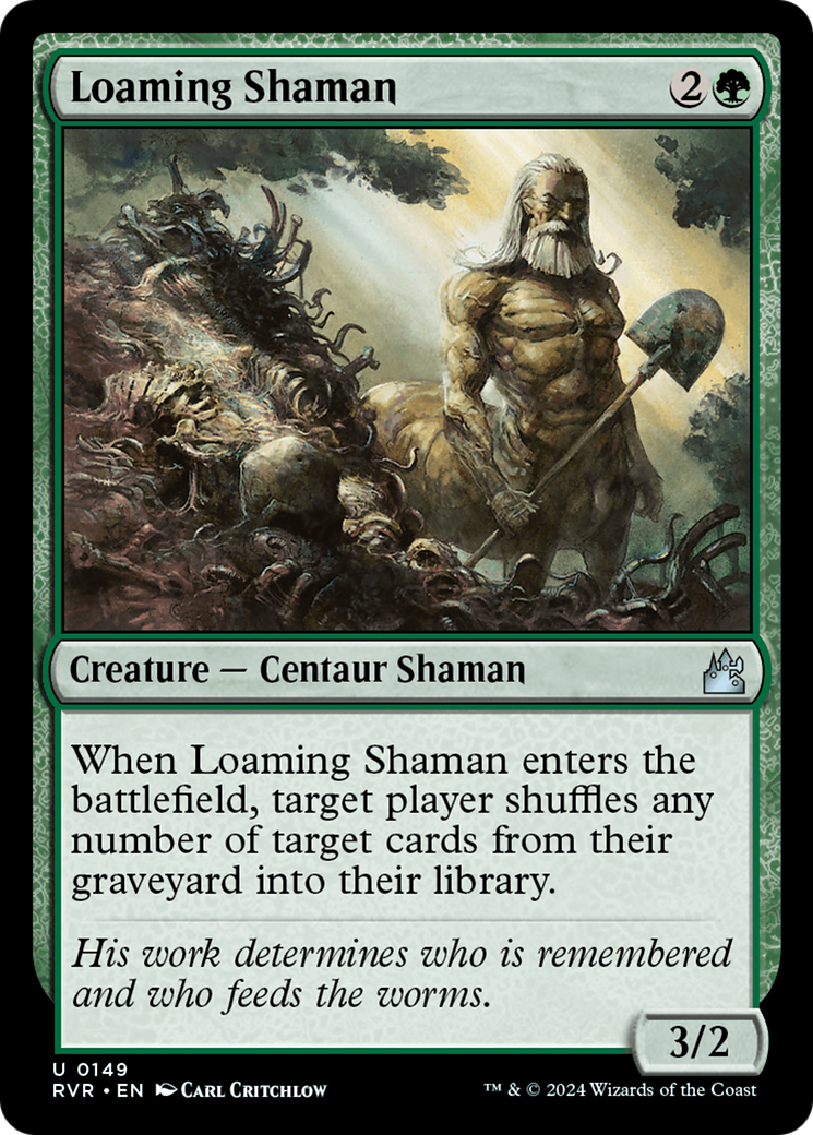 Loaming Shaman [Ravnica Remastered] MTG Single Magic: The Gathering    | Red Claw Gaming