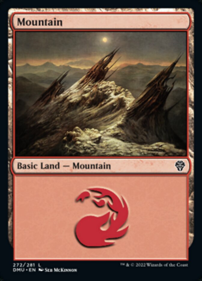 Mountain (272) [Dominaria United] MTG Single Magic: The Gathering    | Red Claw Gaming
