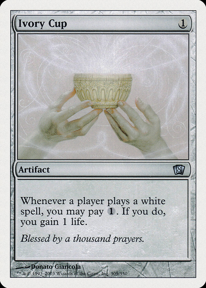 Ivory Cup [Eighth Edition] MTG Single Magic: The Gathering    | Red Claw Gaming