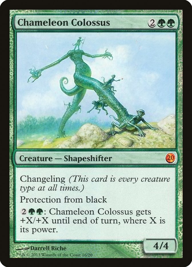 Chameleon Colossus [From the Vault: Twenty] MTG Single Magic: The Gathering    | Red Claw Gaming
