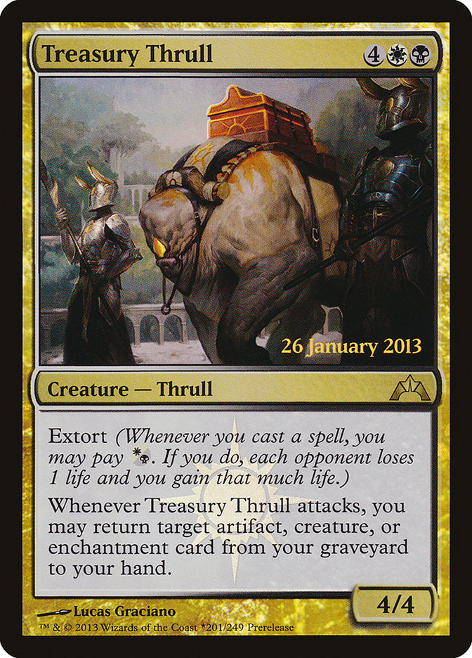 Treasury Thrull [Gatecrash Prerelease Promos] MTG Single Magic: The Gathering    | Red Claw Gaming