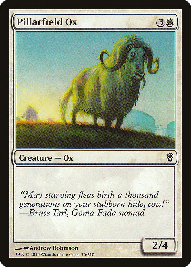 Pillarfield Ox [Conspiracy] MTG Single Magic: The Gathering    | Red Claw Gaming