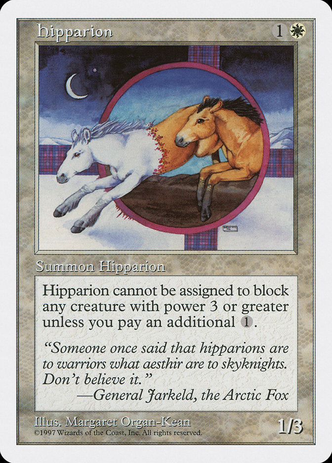 Hipparion [Fifth Edition] MTG Single Magic: The Gathering    | Red Claw Gaming