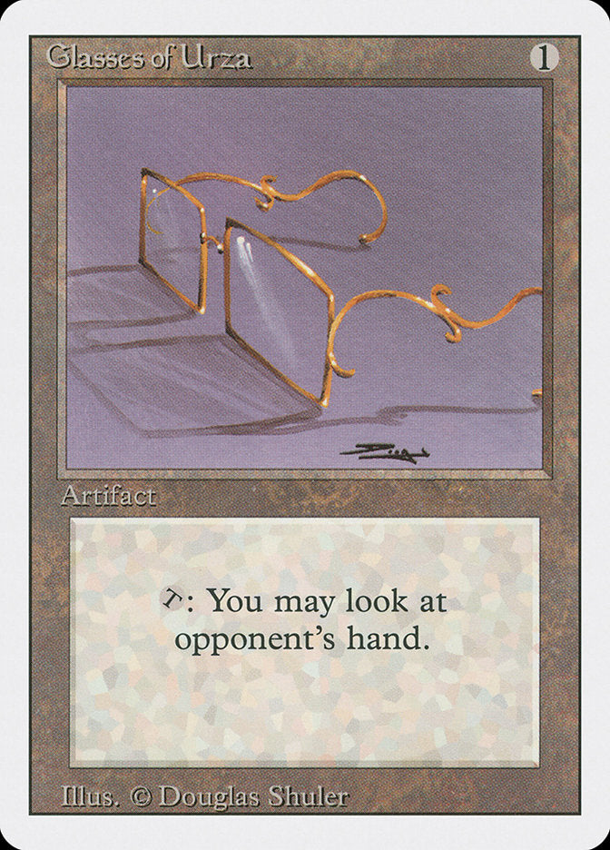 Glasses of Urza [Revised Edition] MTG Single Magic: The Gathering    | Red Claw Gaming