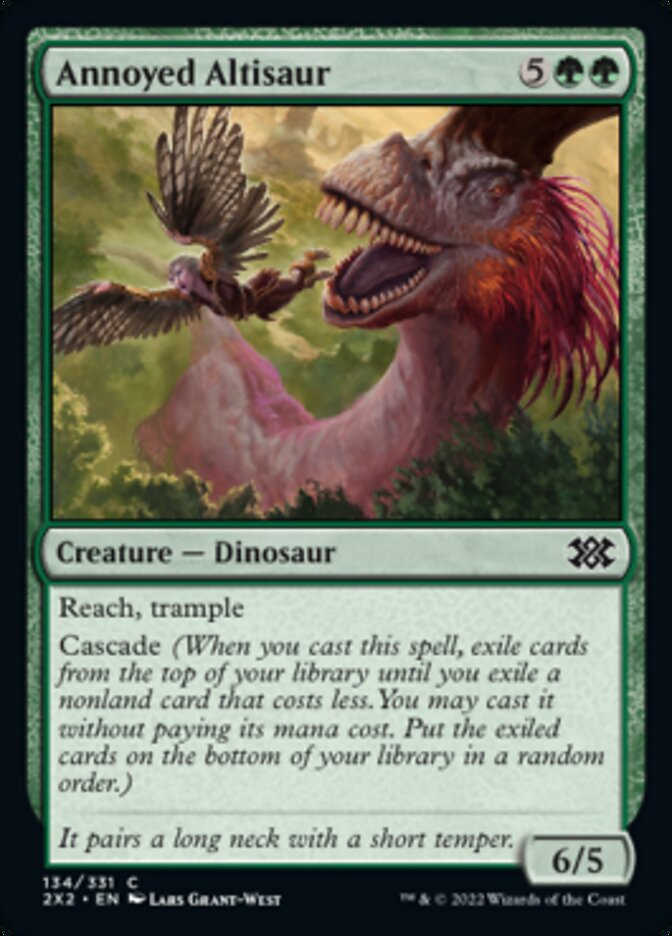Annoyed Altisaur [Double Masters 2022] MTG Single Magic: The Gathering    | Red Claw Gaming