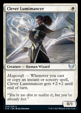 Clever Lumimancer [Strixhaven: School of Mages] MTG Single Magic: The Gathering    | Red Claw Gaming