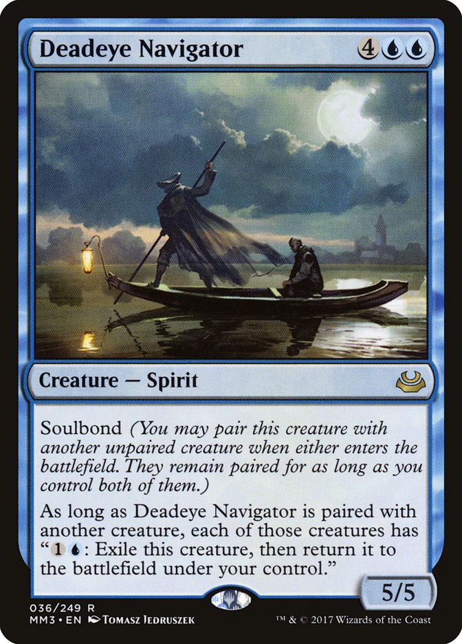 Deadeye Navigator [Modern Masters 2017] MTG Single Magic: The Gathering    | Red Claw Gaming
