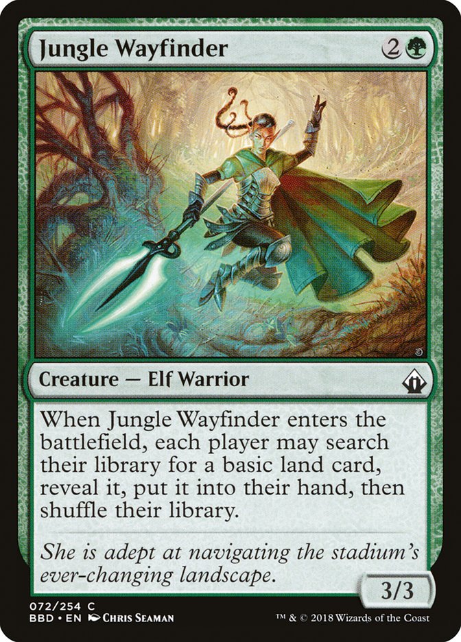 Jungle Wayfinder [Battlebond] MTG Single Magic: The Gathering    | Red Claw Gaming