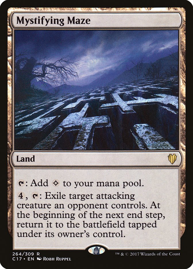Mystifying Maze [Commander 2017] MTG Single Magic: The Gathering    | Red Claw Gaming