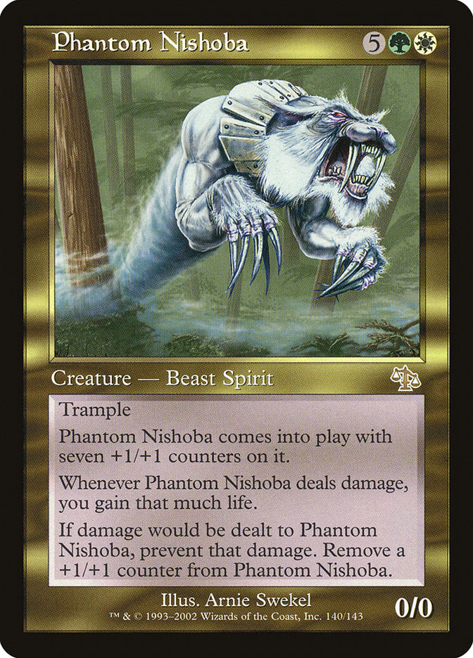 Phantom Nishoba [Judgment] MTG Single Magic: The Gathering    | Red Claw Gaming