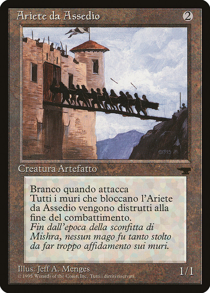 Battering Ram (Italian) - "Ariete da Assedio" [Rinascimento] MTG Single Magic: The Gathering    | Red Claw Gaming