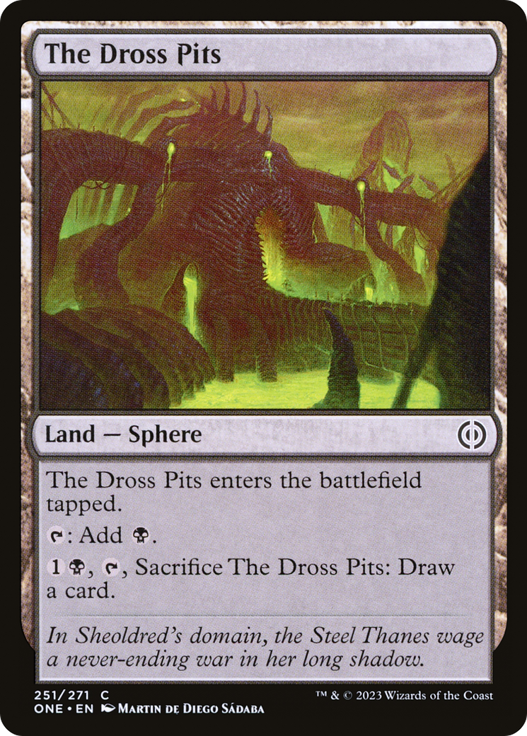 The Dross Pits [Phyrexia: All Will Be One] MTG Single Magic: The Gathering    | Red Claw Gaming