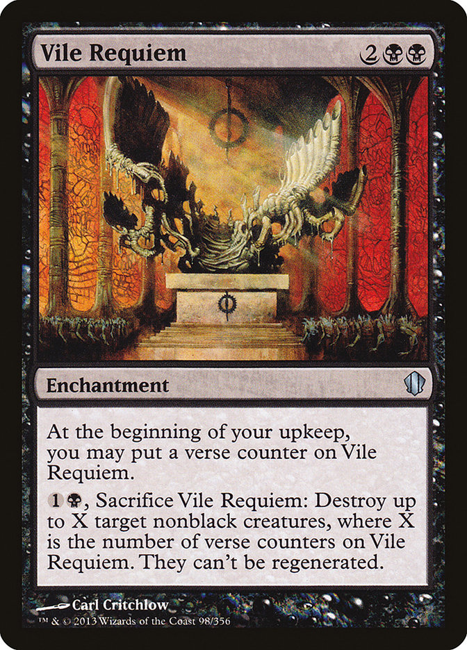 Vile Requiem [Commander 2013] MTG Single Magic: The Gathering    | Red Claw Gaming