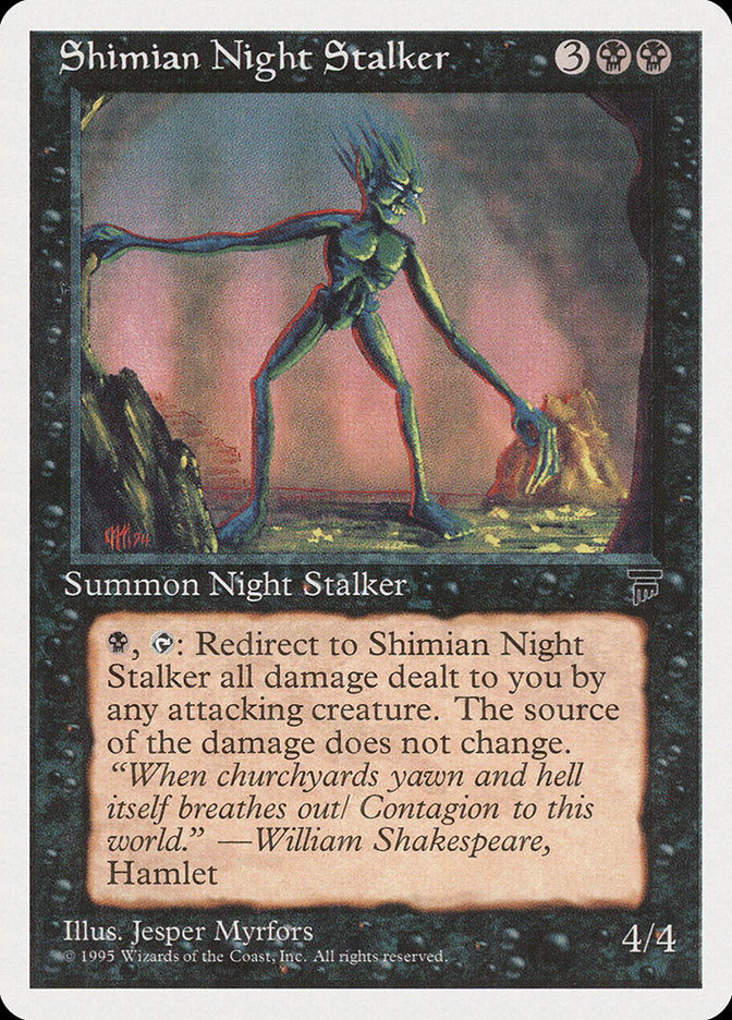 Shimian Night Stalker [Chronicles] MTG Single Magic: The Gathering    | Red Claw Gaming