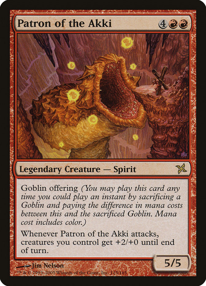 Patron of the Akki [Betrayers of Kamigawa] MTG Single Magic: The Gathering    | Red Claw Gaming