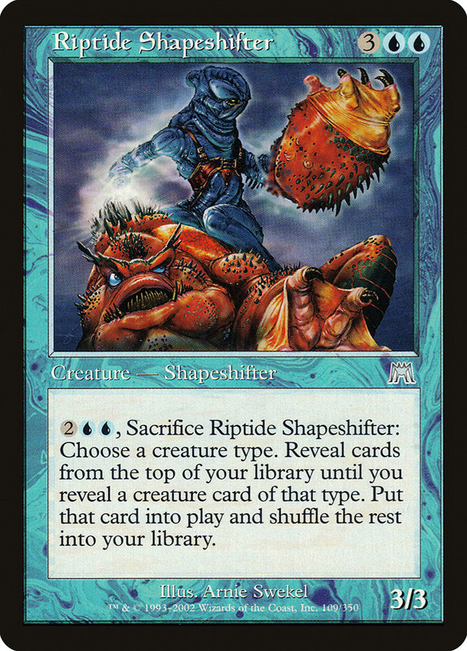 Riptide Shapeshifter [Onslaught] MTG Single Magic: The Gathering    | Red Claw Gaming