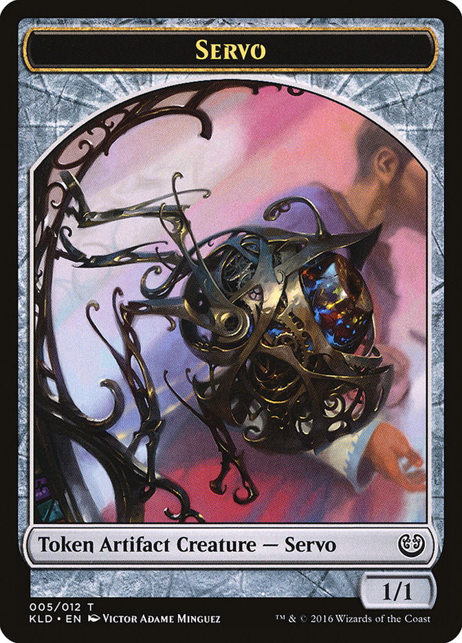 Servo Token (005/012) [Kaladesh Tokens] MTG Single Magic: The Gathering    | Red Claw Gaming