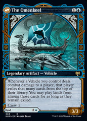 Cosima, God of the Voyage // The Omenkeel (Showcase) [Kaldheim] MTG Single Magic: The Gathering    | Red Claw Gaming