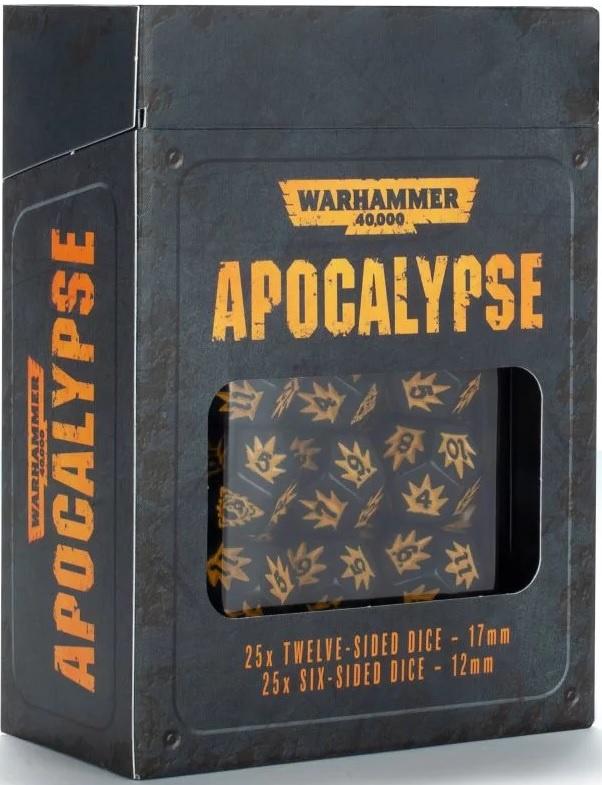 WARHAMMER 40000: APOCALYPSE  DICE Apocalypse Games Workshop    | Red Claw Gaming