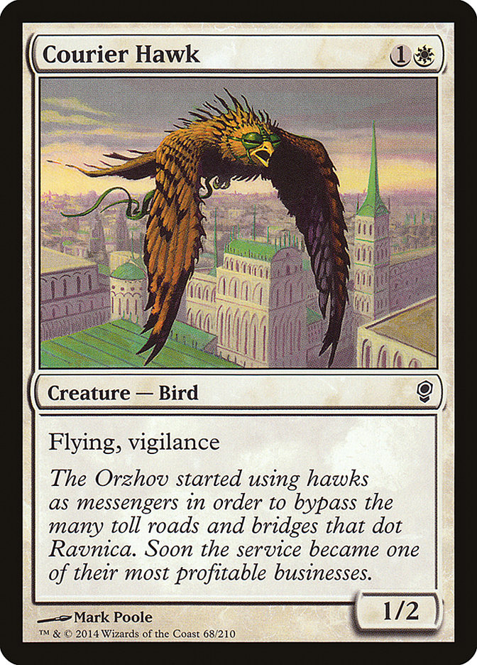 Courier Hawk [Conspiracy] MTG Single Magic: The Gathering    | Red Claw Gaming