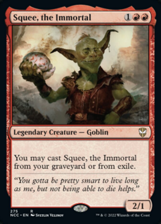 Squee, the Immortal [Streets of New Capenna Commander] MTG Single Magic: The Gathering    | Red Claw Gaming